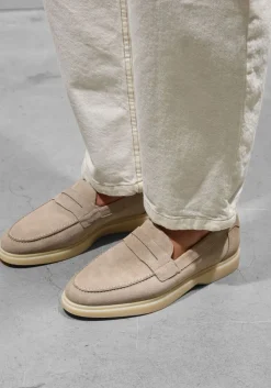 beige mason garments loafers amalfi penny