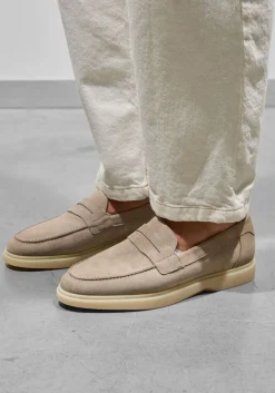 beige mason garments loafers amalfi penny