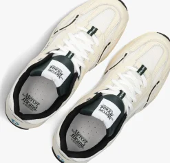 beige mercer amsterdam lage sneakers the re-run nappa