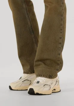 beige mercer amsterdam lage sneakers the re-run nappa