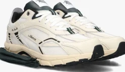 beige mercer amsterdam lage sneakers the re-run nappa