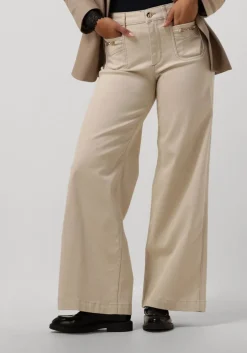 beige mos mosh wide jeans colette shimmer pants