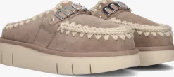 beige mou instappers bounce clog