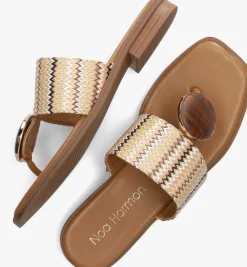 beige noa harmon teenslippers 9275