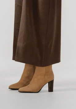 beige notre-v enkellaarsjes 97436