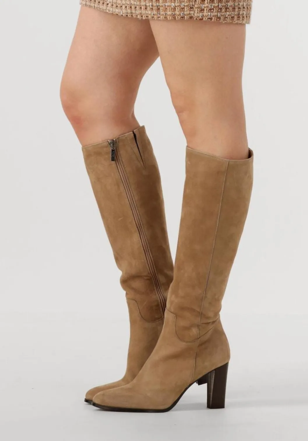 beige notre-v hoge laarzen 97490