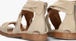 beige notre-v platte sandalen 1gamba102