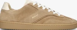 beige nubikk lage sneakers ray owen