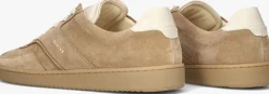 beige nubikk lage sneakers ray owen