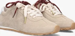 beige nubikk lage sneakers billy lou