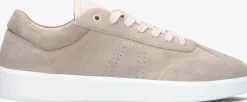 beige nubikk lage sneakers joro liber