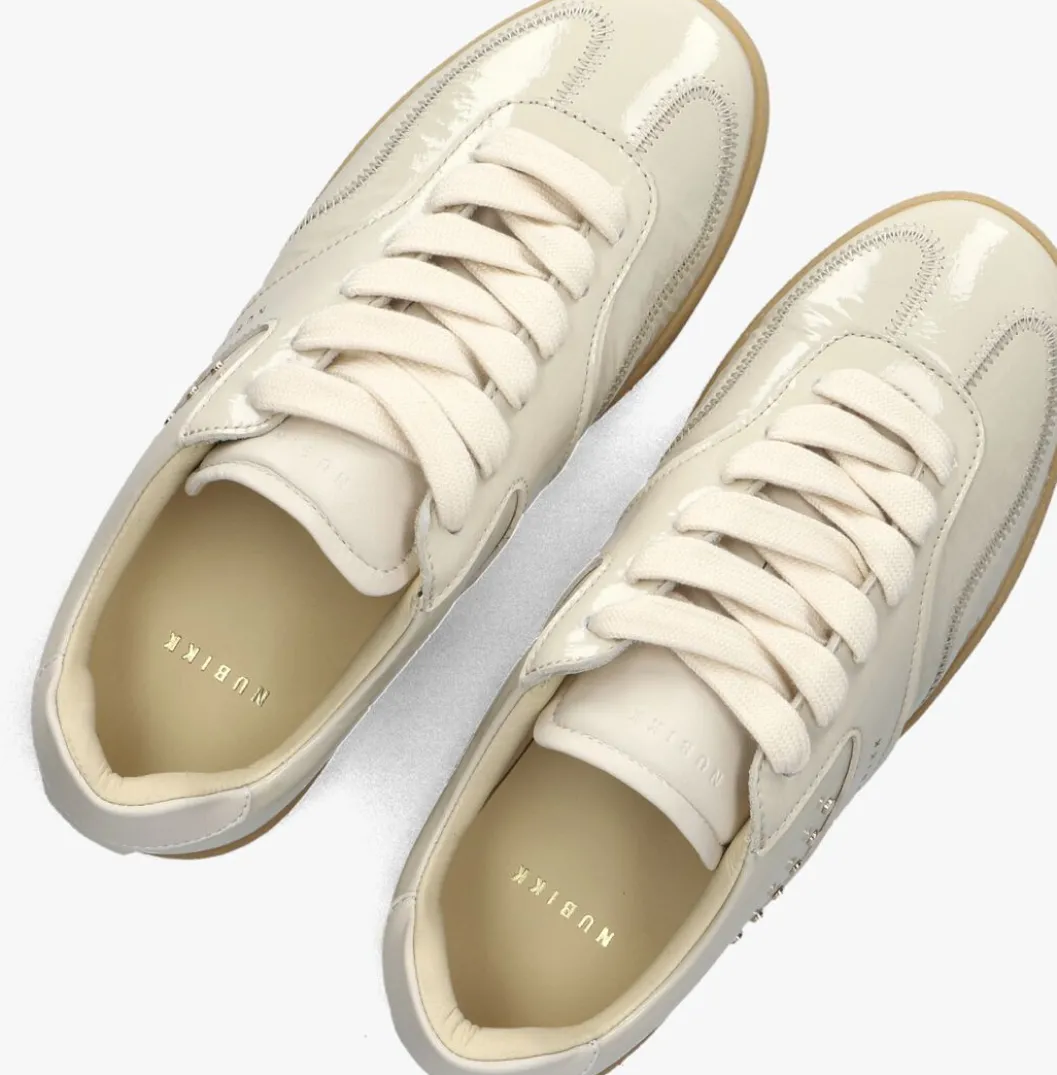 beige nubikk lage sneakers ray owen studs