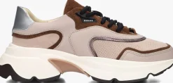 beige nubikk lage sneakers ross noa