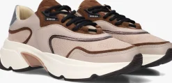 beige nubikk lage sneakers ross noa