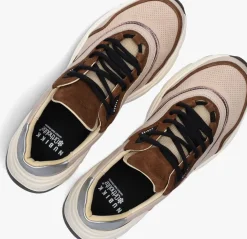 beige nubikk lage sneakers ross noa