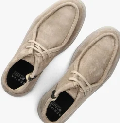 beige nubikk nette schoenen steve ryan mid