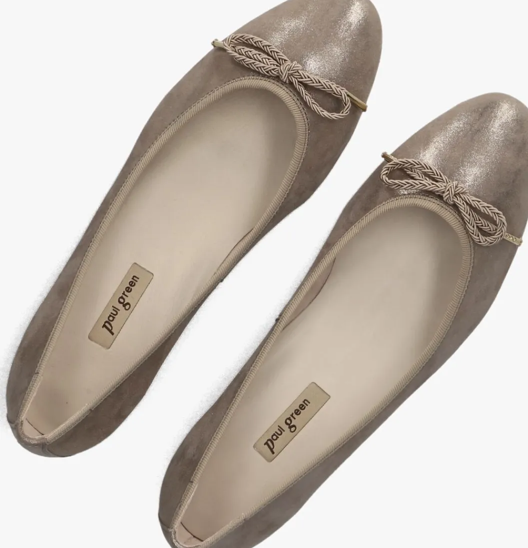 beige paul green ballerina's 2925