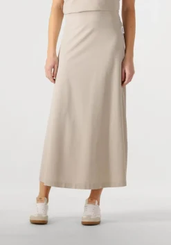 beige penn & ink midirok skirt