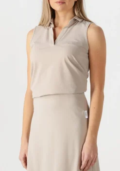 beige penn & ink top top