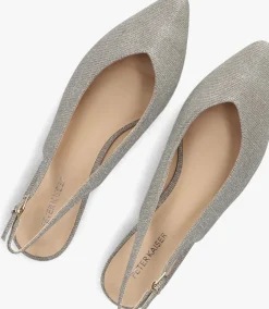 beige peter kaiser slingbacks 79442