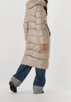beige peuterey gewatteerde jas nunki mqn 02