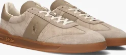 beige polo ralph lauren lage sneakers heritage area