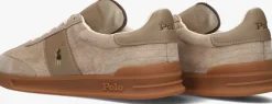 beige polo ralph lauren lage sneakers heritage area