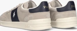 beige polo ralph lauren lage sneakers heritage area