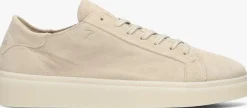 beige posa lage sneakers tennis deco originale