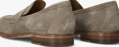 beige posa loafers penny napoli