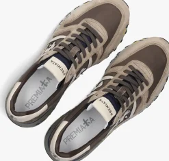 beige premiata lage sneakers lander
