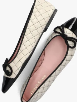 beige pretty ballerinas ballerina's 49569