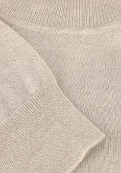 beige profuomo coltrui pullover roll neck