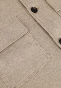 beige profuomo overshirt overshirt knitted