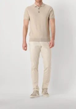 beige profuomo polo polo short sleeve