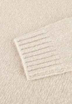 beige profuomo trui pullover crew neck