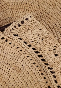 beige rabarany handtas nell xl