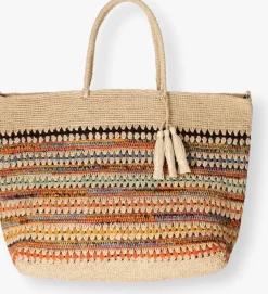 beige rabarany shopper malette nvl l