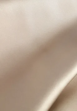 beige resort finest blouses satin balloon blouse