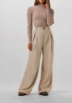 beige rosemunde top boston turtleneck w/ lurex