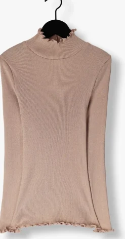 beige rosemunde top boston turtleneck w/ lurex
