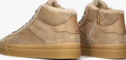 beige santoni hoge sneakers 60943
