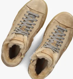 beige santoni hoge sneakers 60943