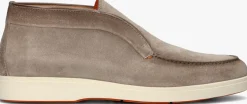 beige santoni hoge sneakers digits