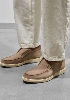 beige santoni hoge sneakers digits