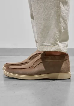 beige santoni hoge sneakers digits