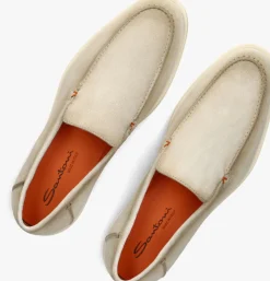 beige santoni instappers botanist