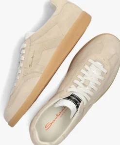 beige santoni lage sneakers 21975