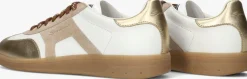 beige santoni lage sneakers dbs olympi