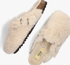 beige scholl instappers fae